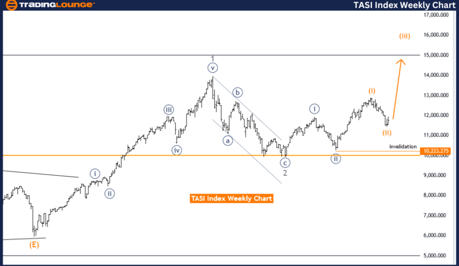 TASI Index Elliott Wave Technical Analysis Video