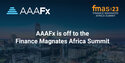 AAAFx is off to the Finance Magnates Africa Summit
