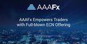AAAFx empowers traders with full-blown ECN offering