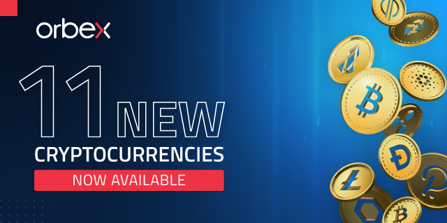 Orbex expands its product offering with 11 major cryptocurrency pairs