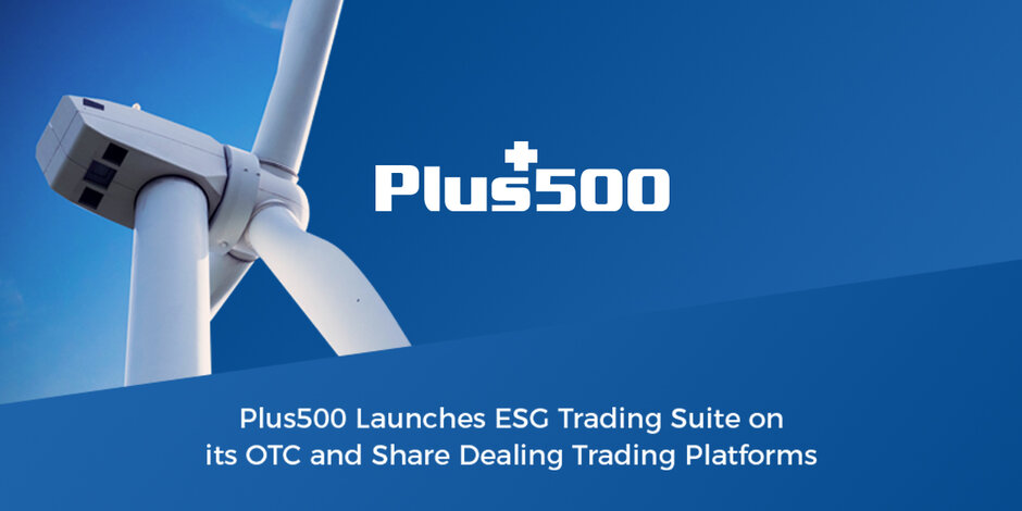 Plus500 launches ESG trading suite on its OTC and share dealing trading platforms