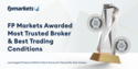 FP Markets wins ‘Best Trading Conditions’ and ‘Most Trusted Broker’ at the Ultimate Fintech Awards Global 2023