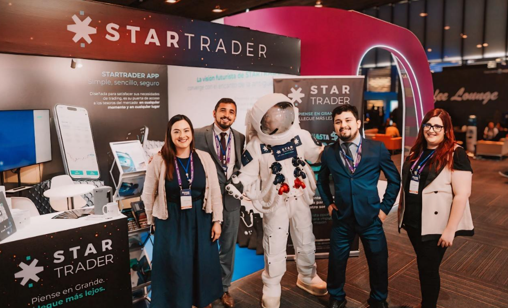 STARTRADER’s futuristic vision converges with the timeless charm of antiquity at Money Expo Colombia