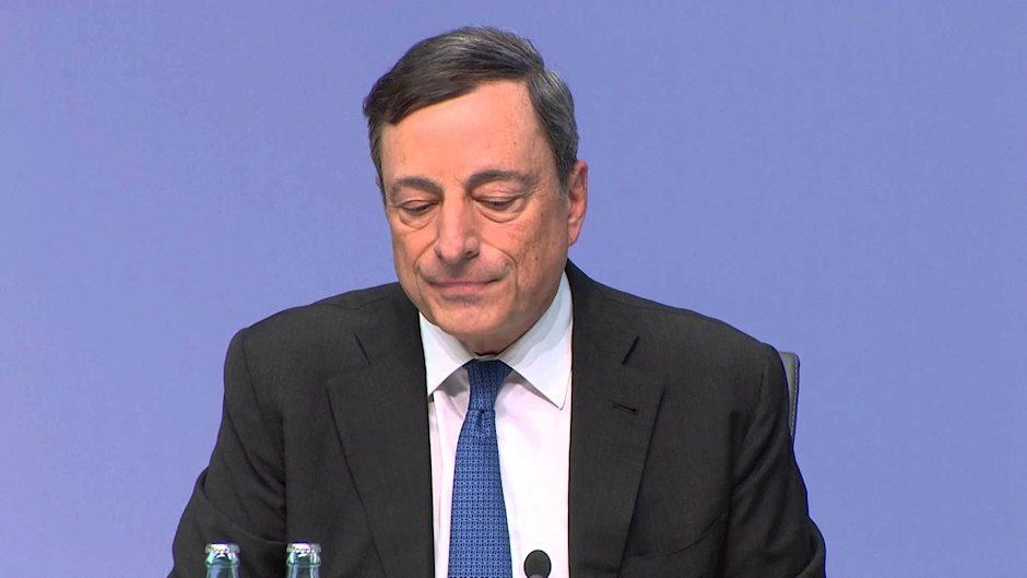 Draghi: Los legisladores operan con una incertidumbre sustancial
