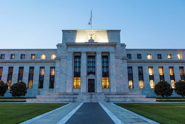 Federal Reserve building in Washington D.C.