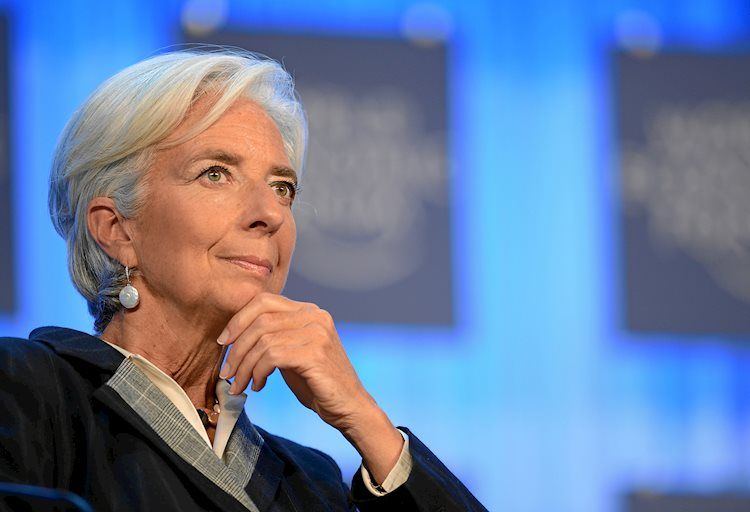 Lagarde says they continue to see the spike in inflation to be largely temporary
