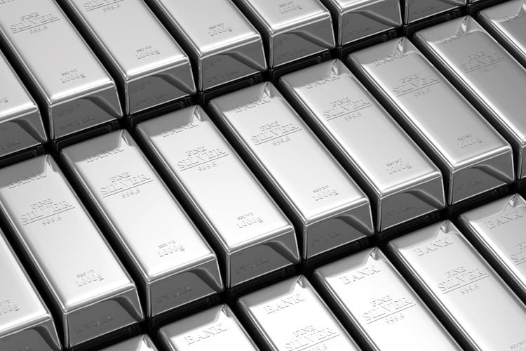 Silver Price Analysis: XAG/USD clings to .00 amid rising US yields