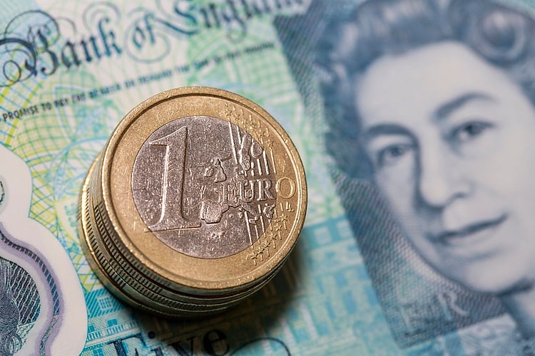 EUR/GBP remains negative near 0.8500 after Eurozone and UK PMIs