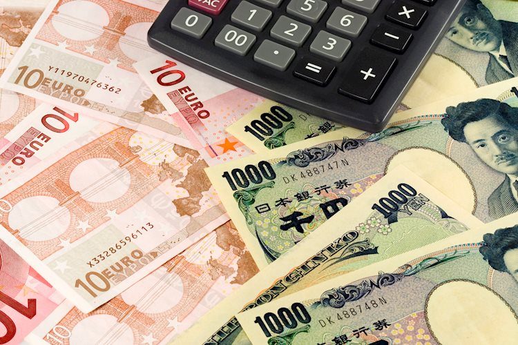 EUR/JPY prepares to reach the 166.00 zone after persistent underperformance of the Japanese Yen