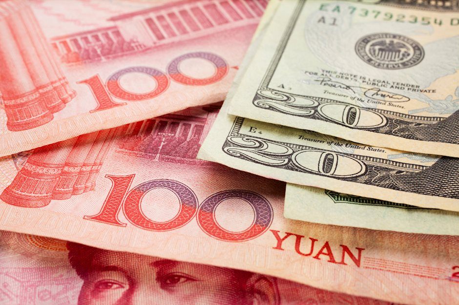 PBOC sets USD/CNY reference rate at 7.1191 vs. 7.0830 previous