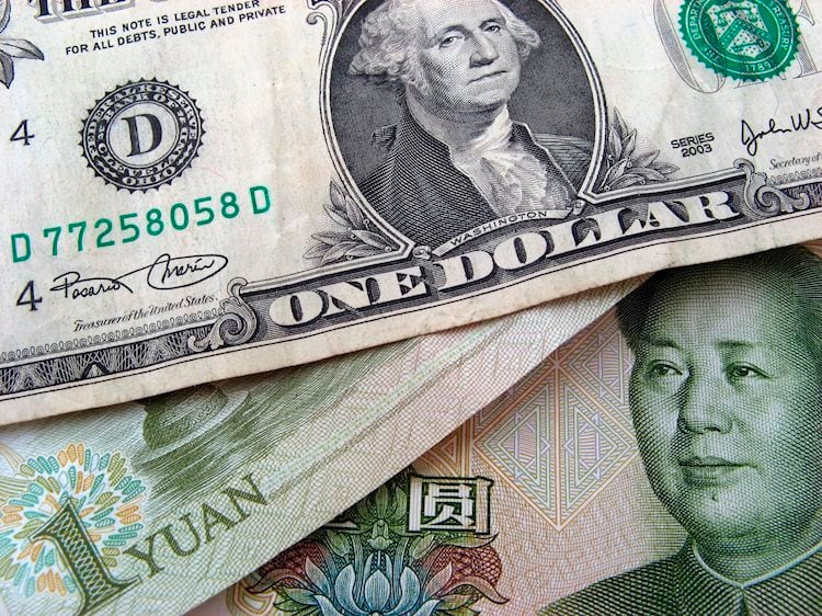 НБК установил базовый курс USD/CNY на уровне 7,1004 против предыдущего уровня 7,0942.