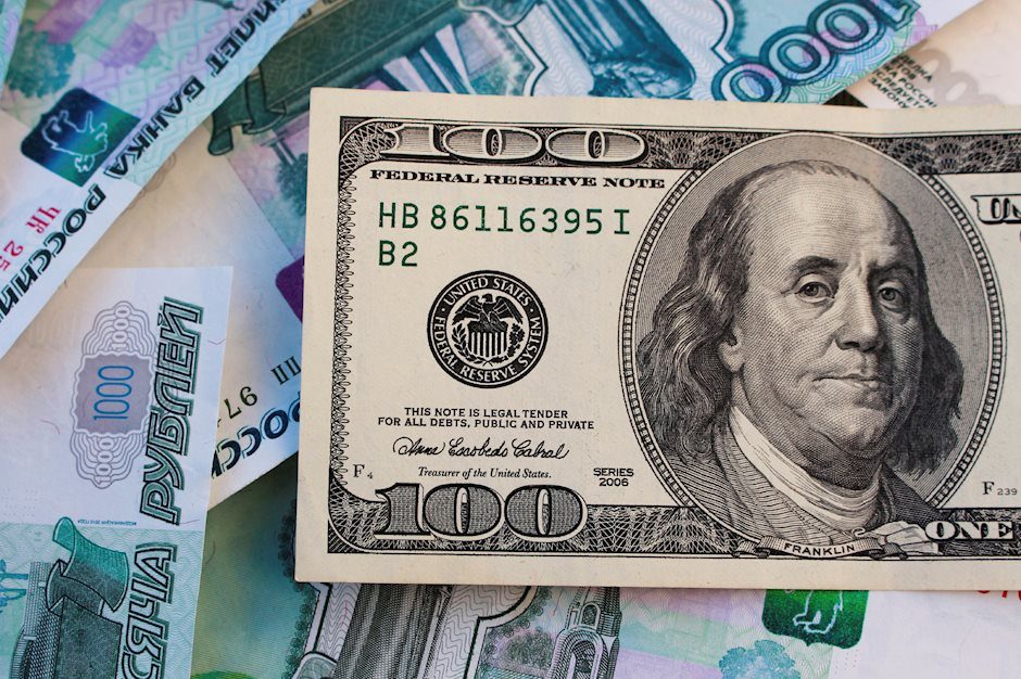 USD/RUB stays pressed around two-year low under 65.00 ahead of US/Russia statistics