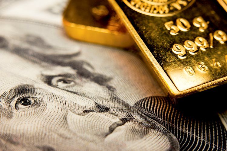 Прогноз цены на золото: XAU/USD постепенно растет на фоне высокой доходности облигаций США после надежных данных из США
