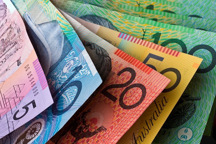 AUD/USD loses traction and plunges to two-week lows around 0.6930