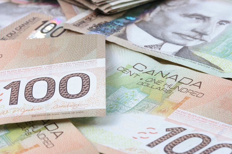 USD/CAD hovers near multi-week low, Canadian labor market data provides new impetus