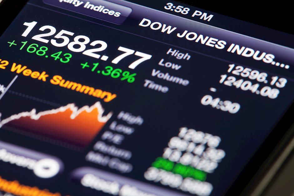 Dow Jones Industrial Average gains on Monday ahead of midweek Fed showing