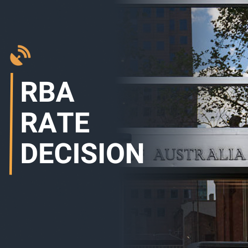 РБА оставил процентную ставку без изменений на уровне 4,35%, как и ожидалось.