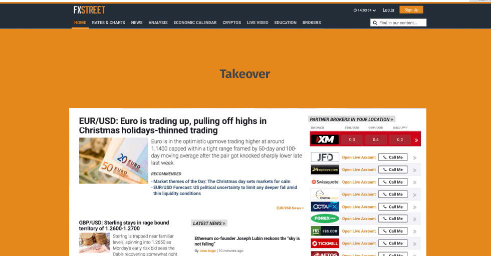 Home FXStreet Advertising