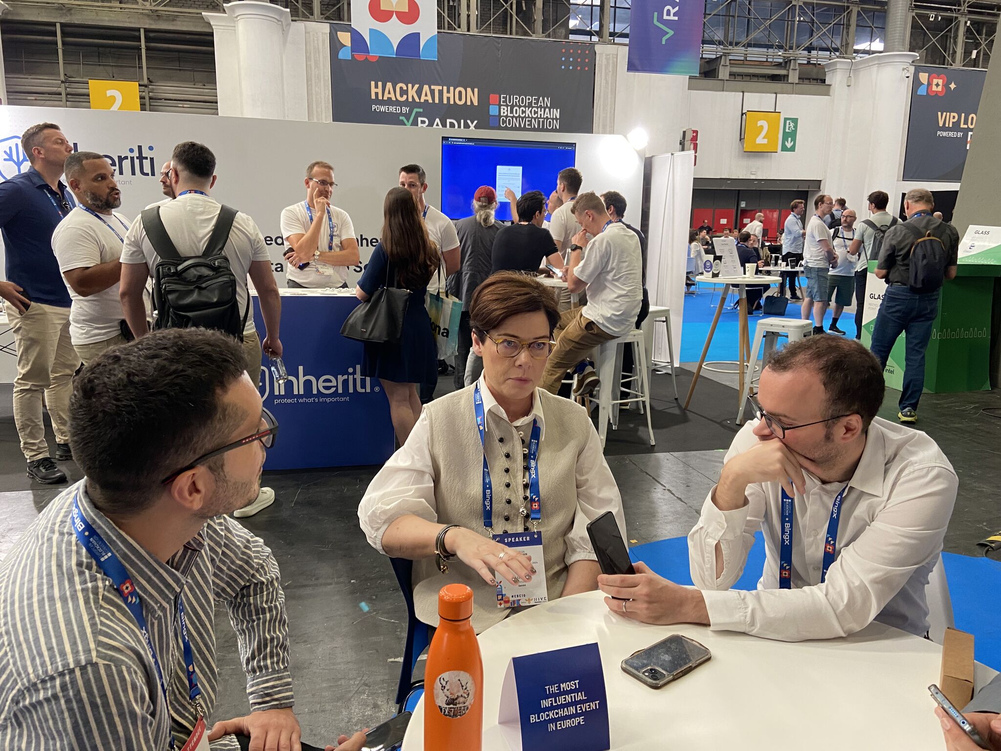 Gillian Lynch, Head of EU at Gemini, during the interview with FXStreet at the European Blockchain Convention 2024 in Barcelona