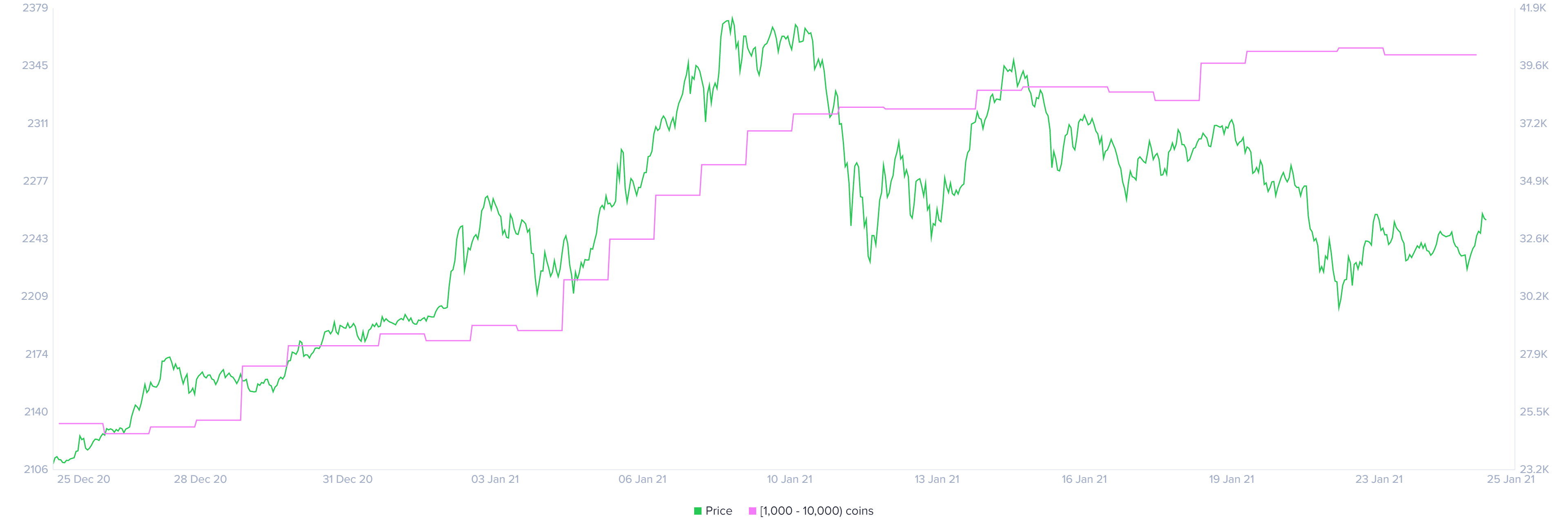 Bitcoin holder distribution