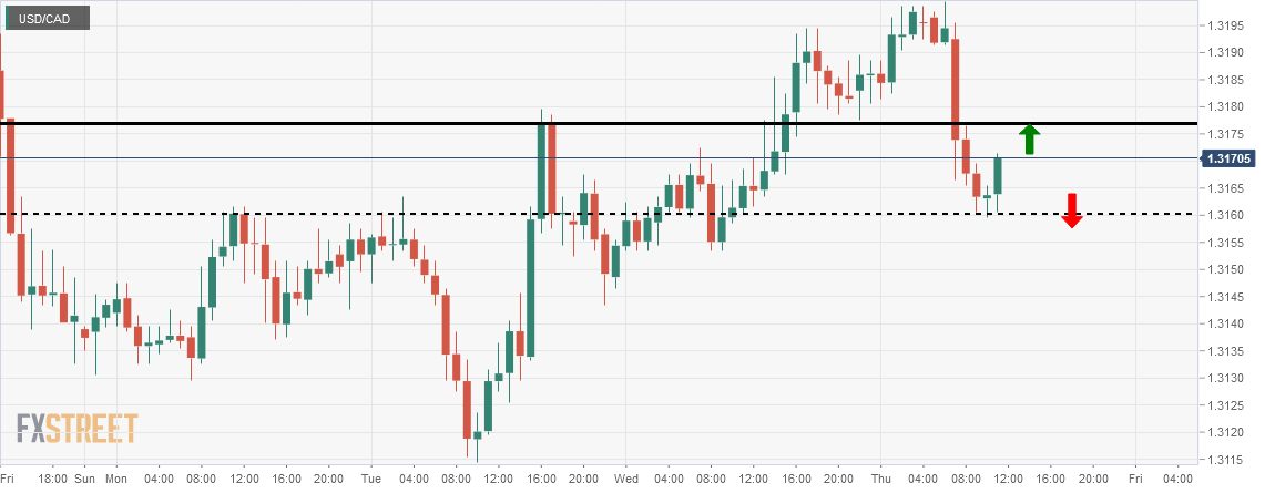 Usd Cad Candlestick Chart