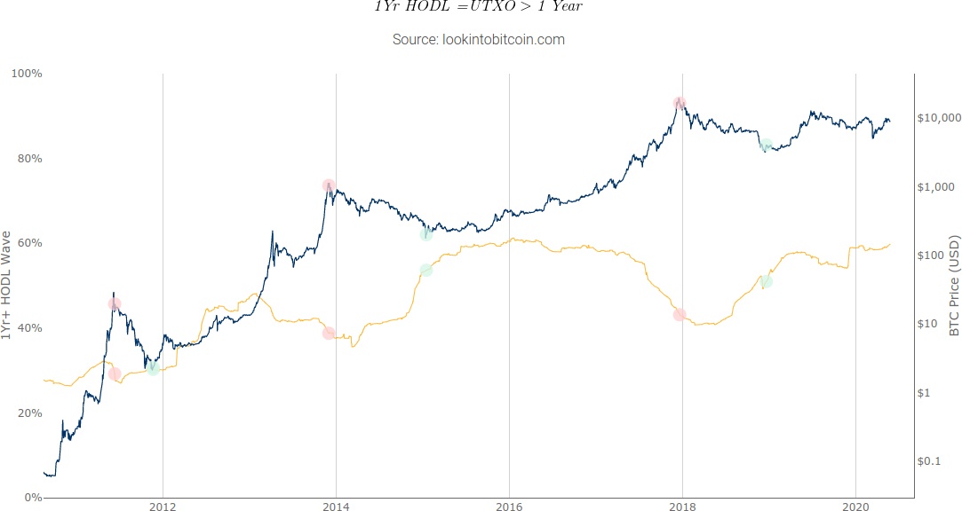 bitcoin hodl wave