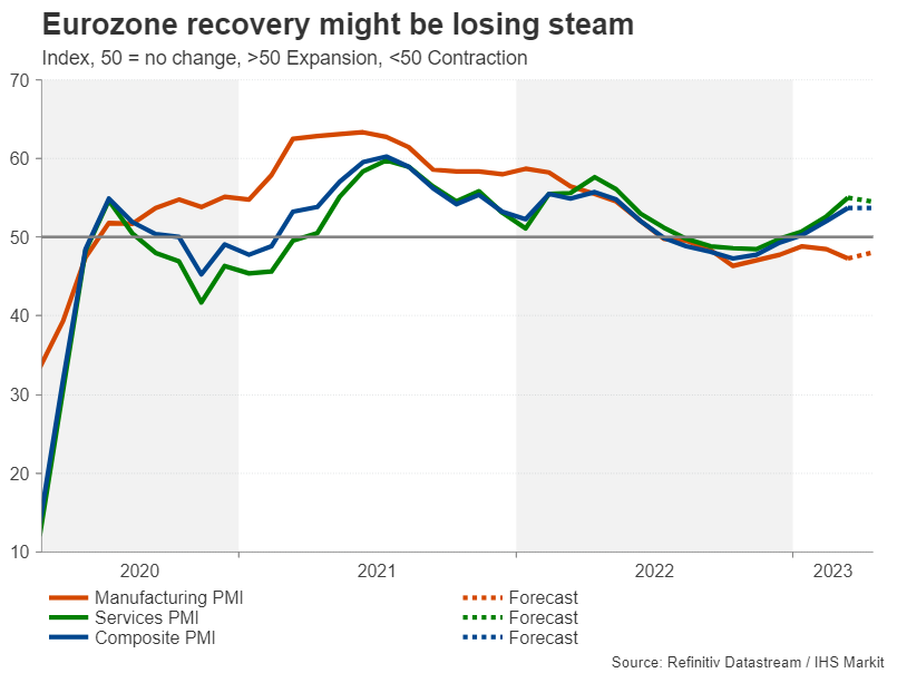 Eurozone PMIs eyed as ECB ponders size of next rate hike [Video]