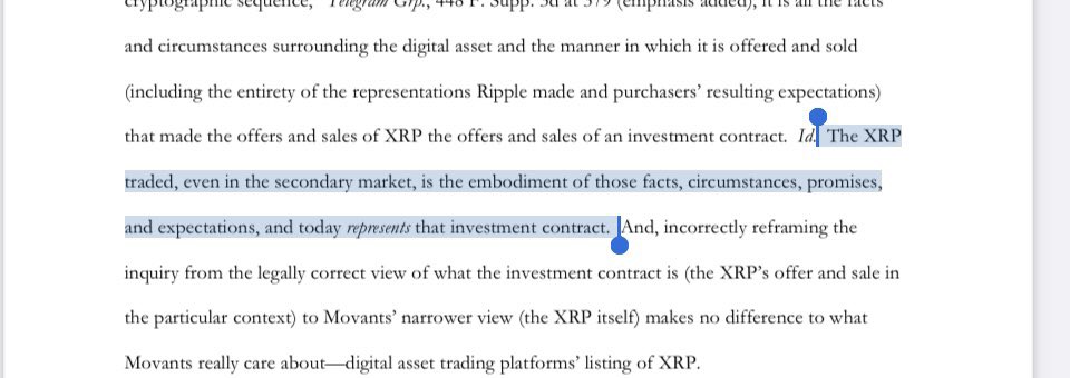 SEC's embodiment theory first articulated in Ripple's case