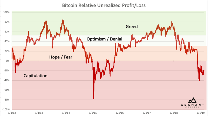 Bitcoin Net Unrealized Profit/Loss chart