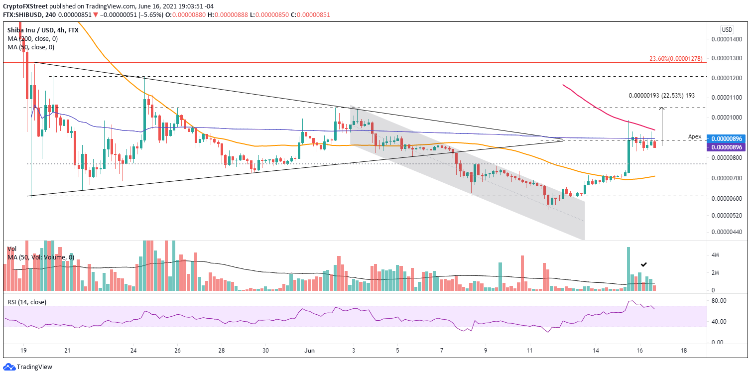 shib binance price prediction