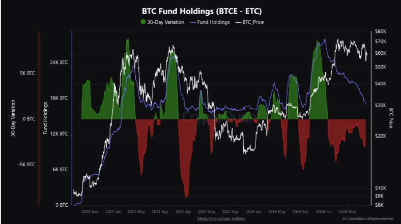 BTCE Fund Holdings