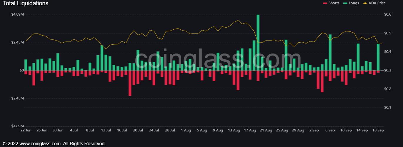 ADA liquidations 