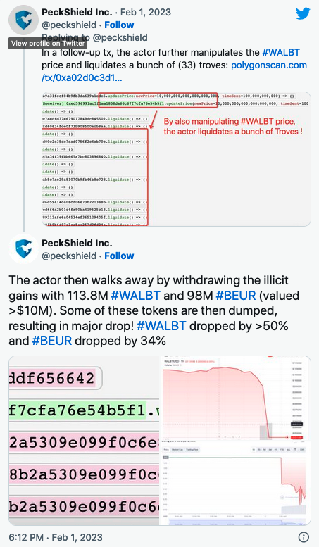 BonqDAO protocol suffers $120M loss after oracle hack